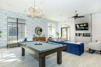 Billiards room